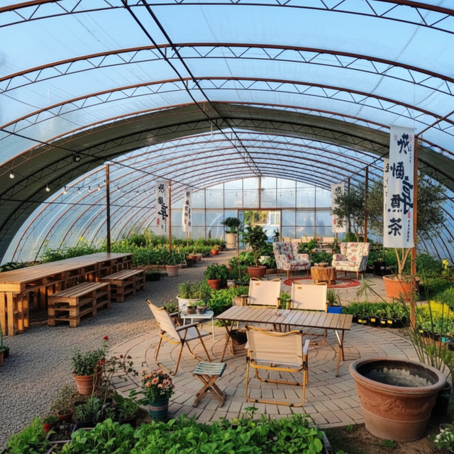 Leisure Recreationat Warm Greenhouse