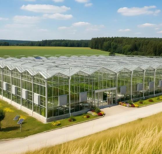 Glass greenhouse