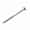 Continuous‑ribbon ground screw