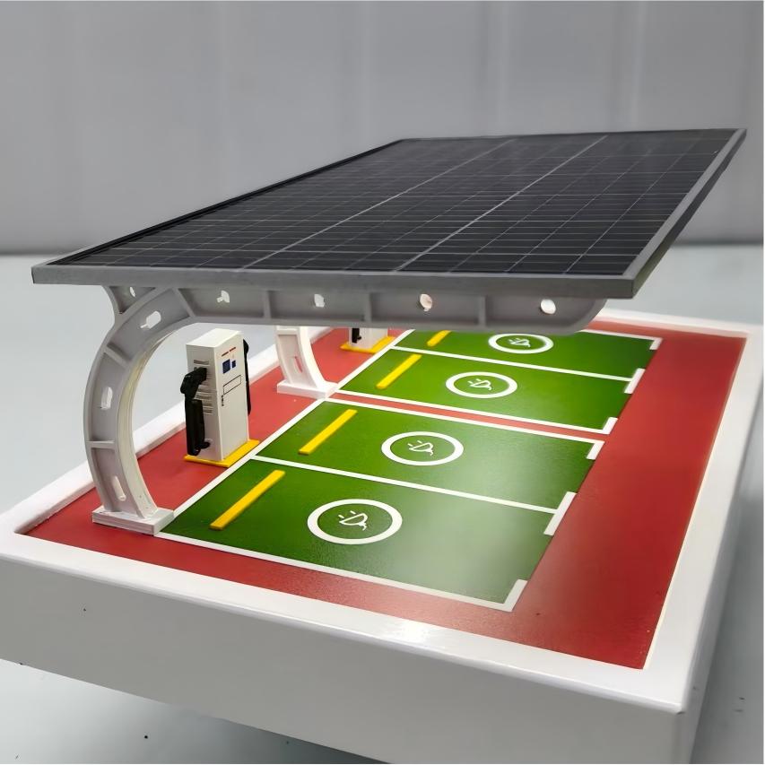 Unilateral solar carport