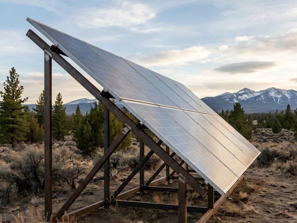 Wilderness Solar Panel Ground Mount