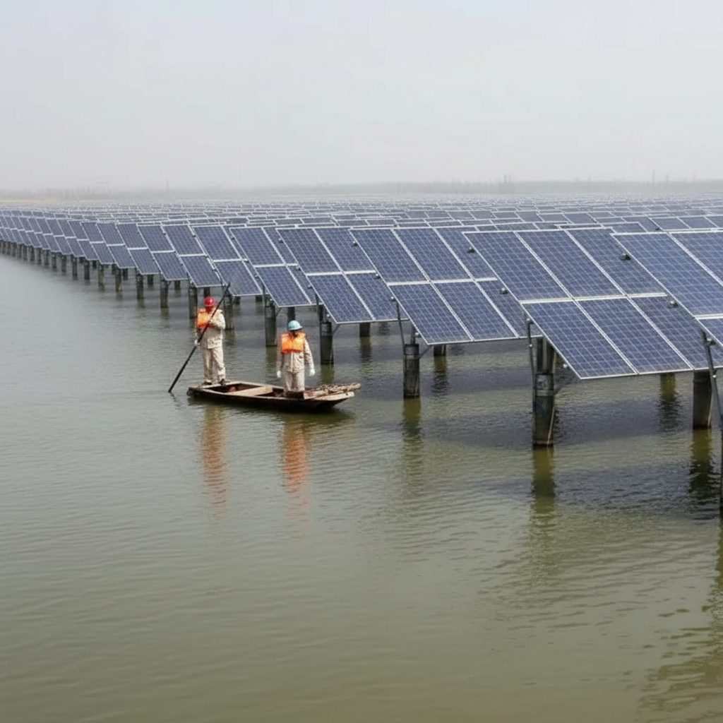 Aquaculture Solar Mounting System