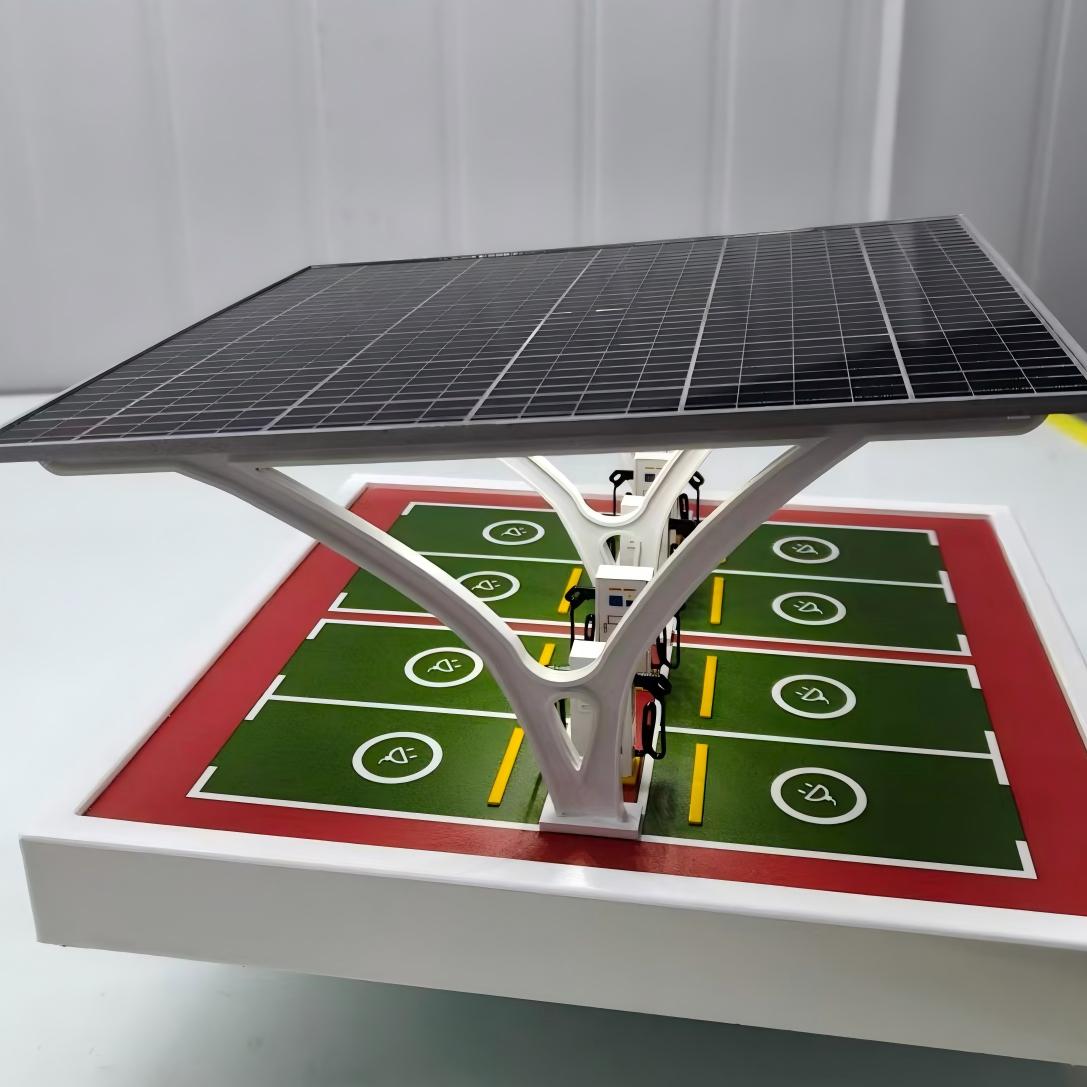 Bilateral solar carport