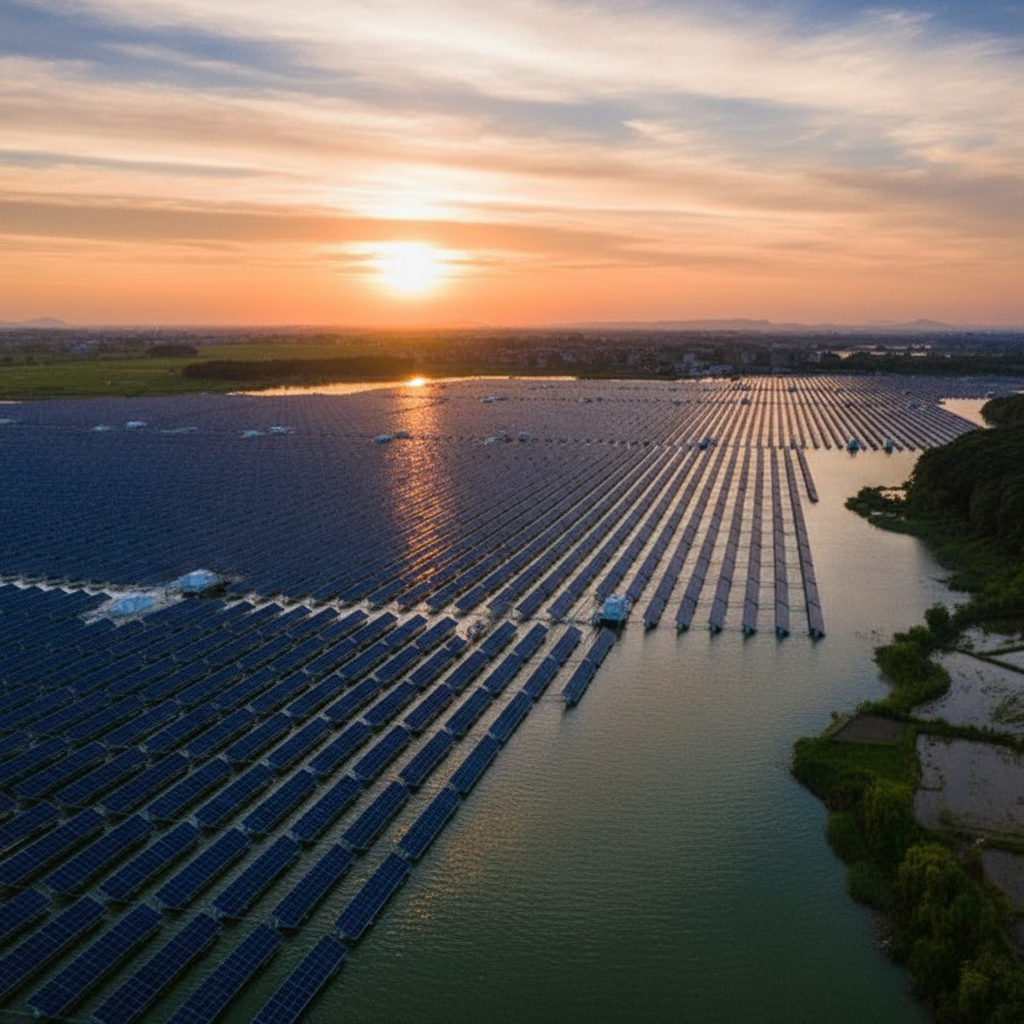 Fish-Light Complementary PV Support System