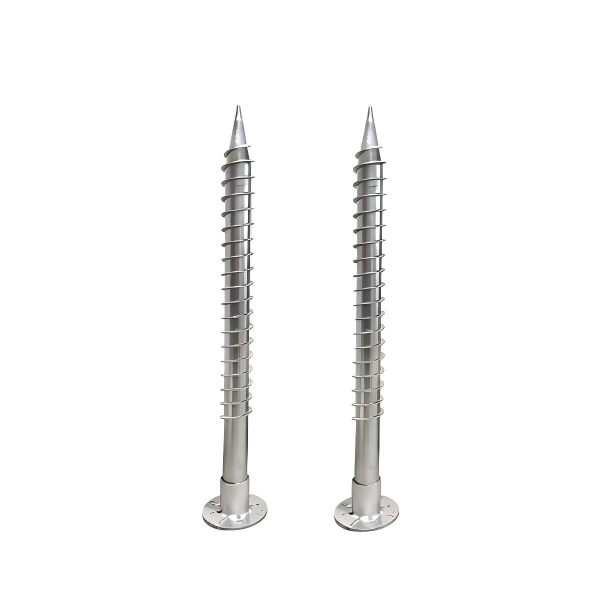 Flange‑type ground screw